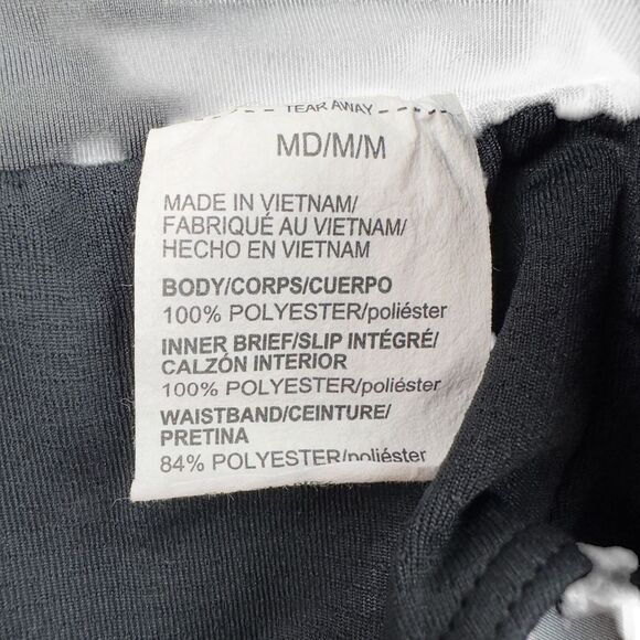 Under Armour Pink Splash Elastic Waistband Logo Loose Running Shorts Medium - Picture 5 of 8